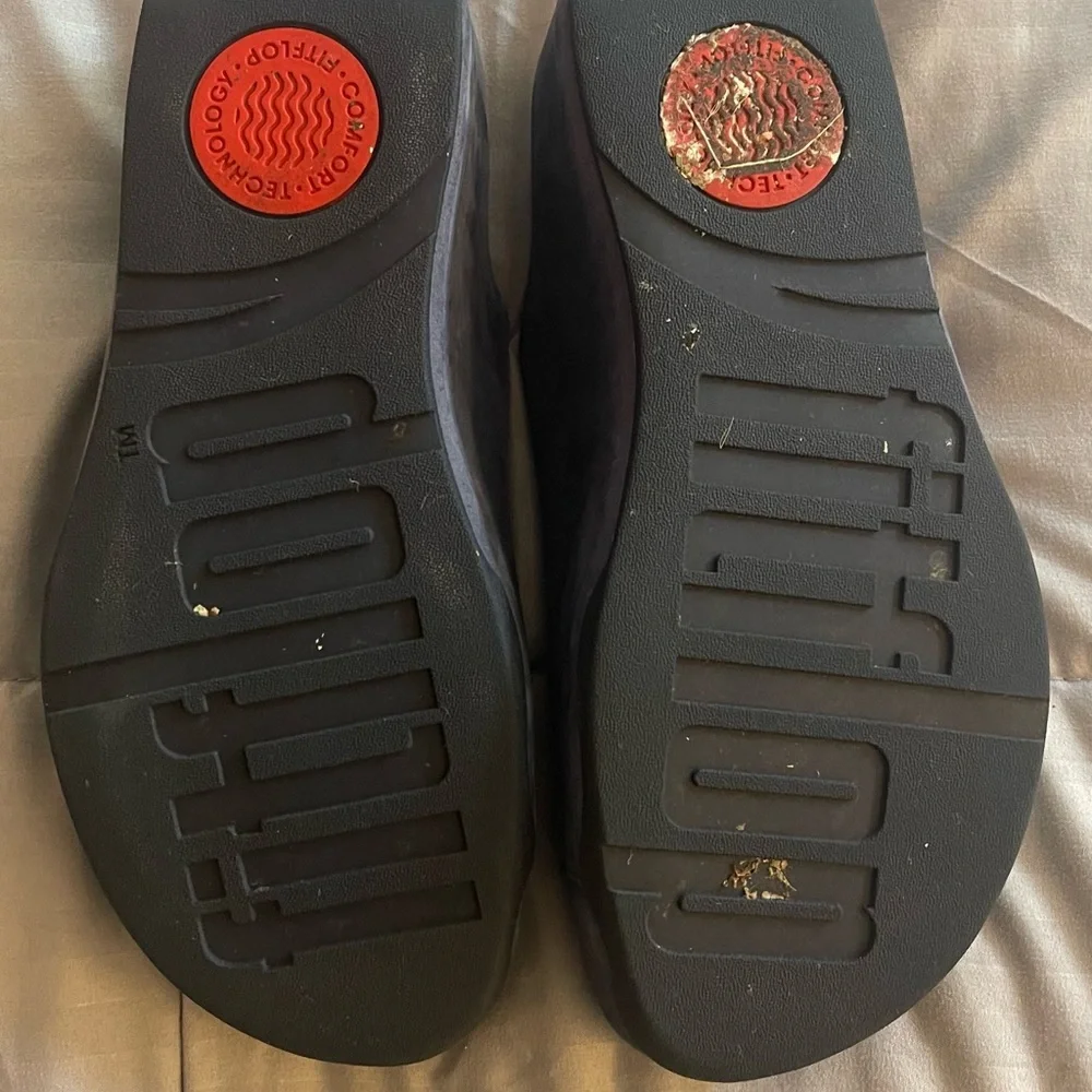 Fitflop Blue Shuv Mules - Picture 4 of 4